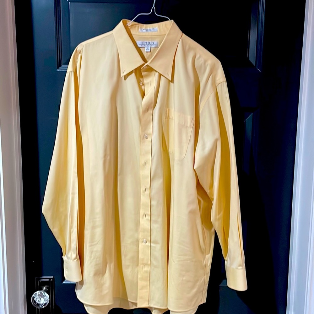 Yellow dress shirt